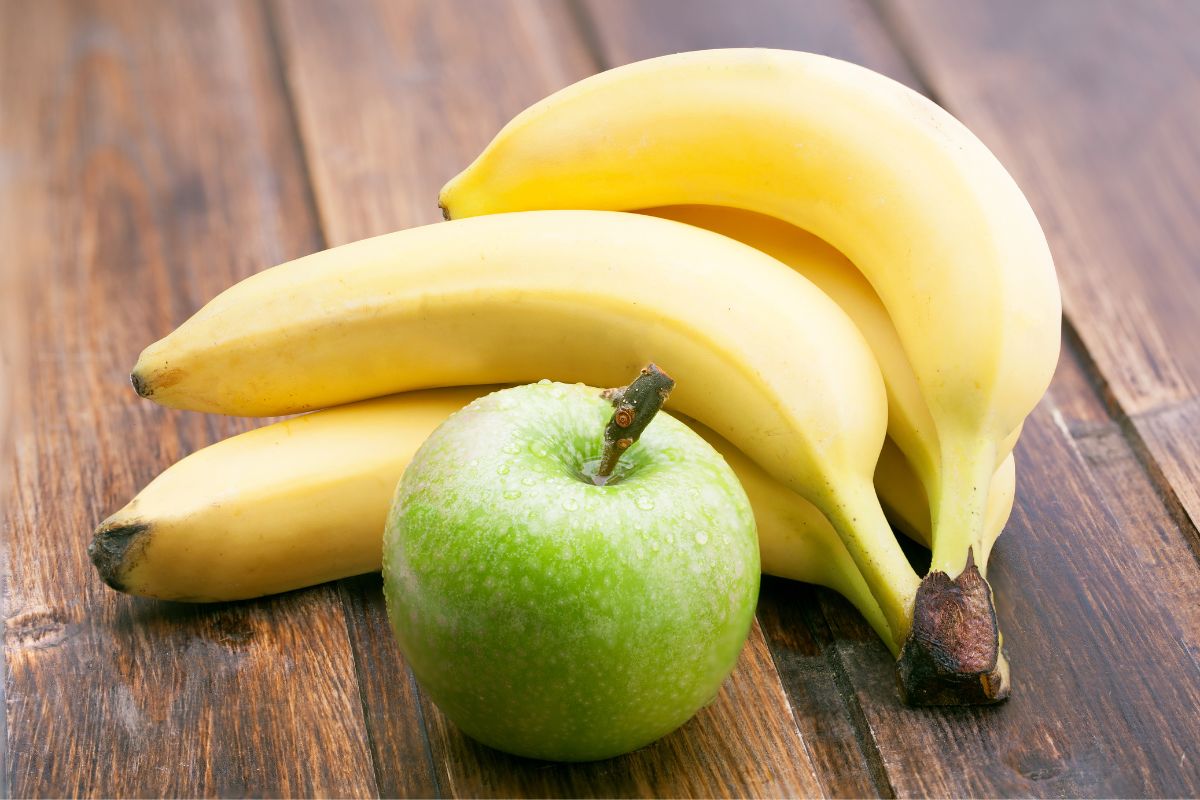 kumpi on terveellisempää banaani vai omena