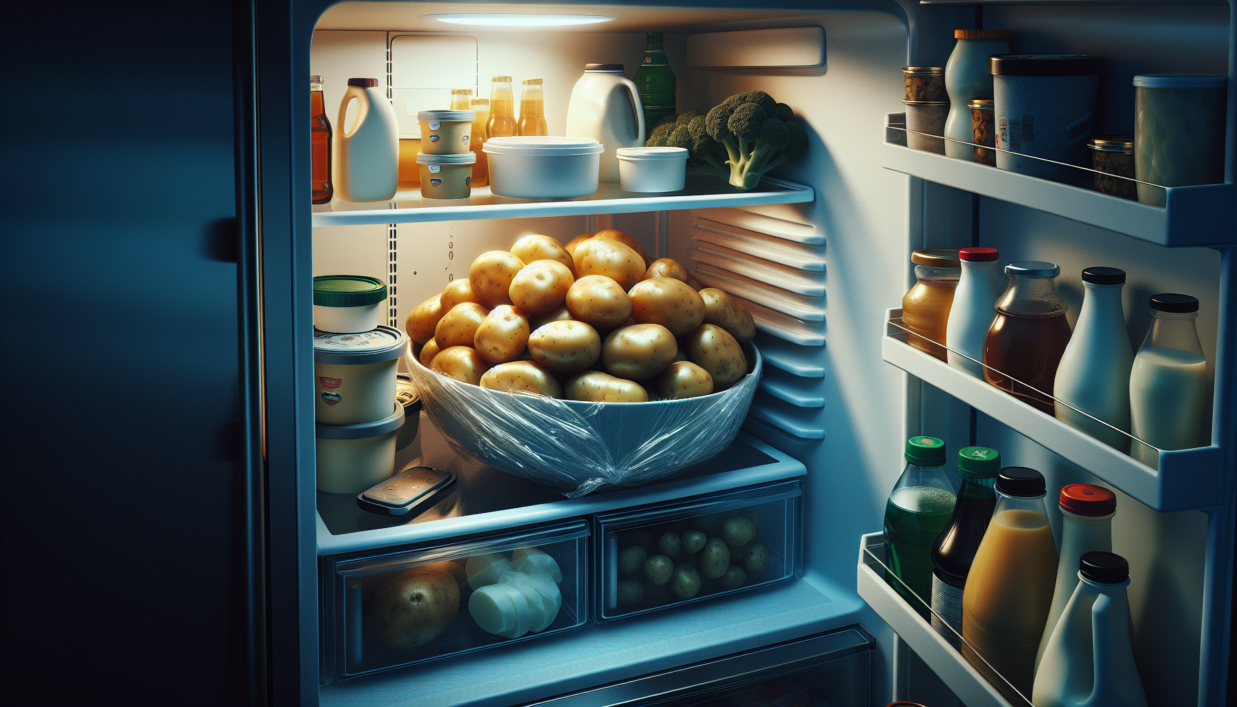 kuinka kauan keitetty peruna säilyy jääkaapissa